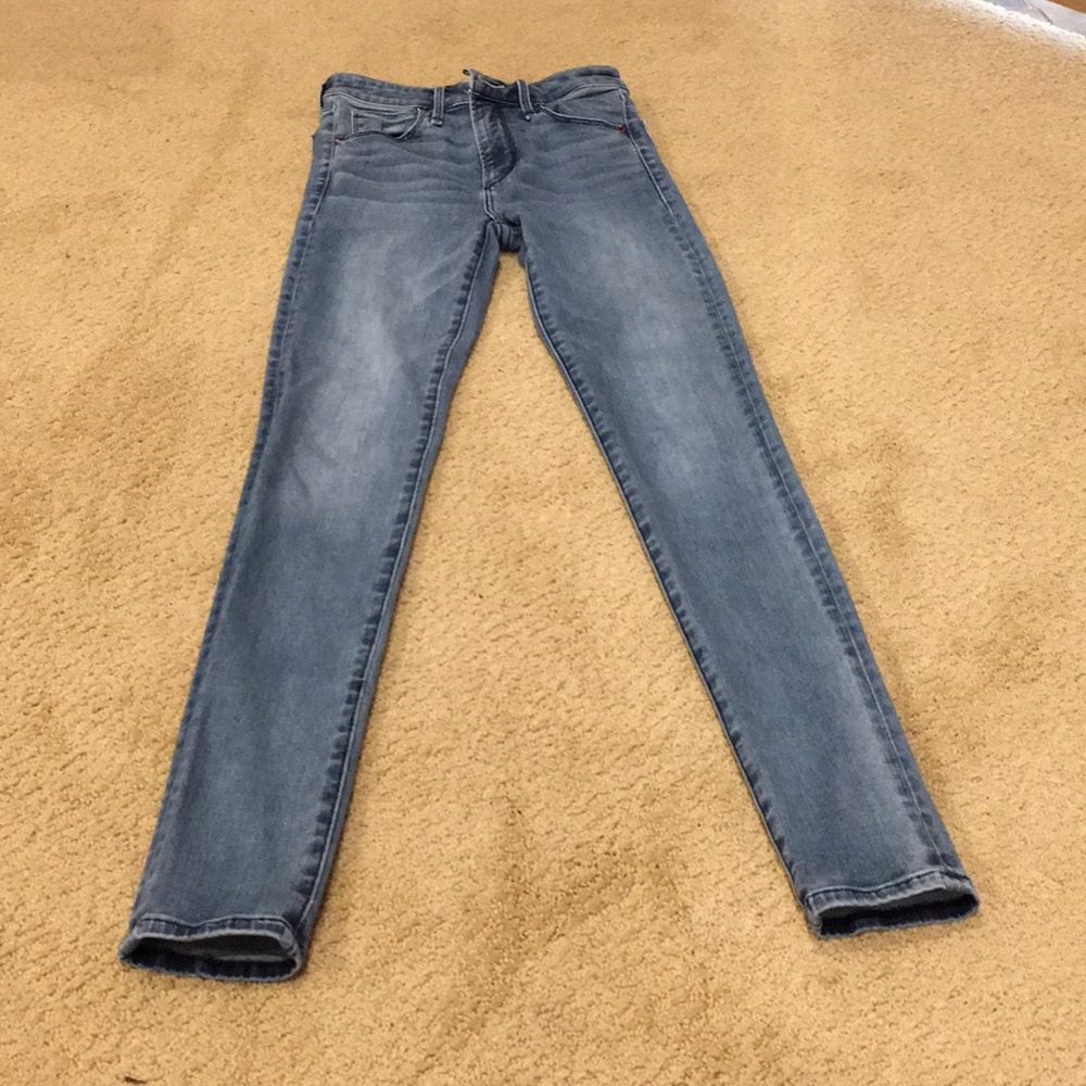 A&F super skinny jeans